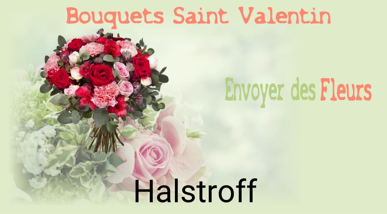 Roses de Saint-Valentin livrées à Halstroff